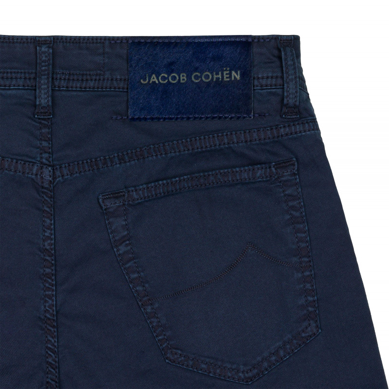 Jacob Cohen Bard gabardine marineblauw