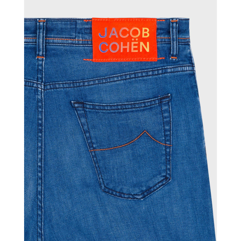 Jacob Cohen SCOTT MID WASHED ORANGE PATCH