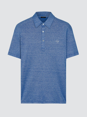 LIGHT BLUE POLO LINEN AND...